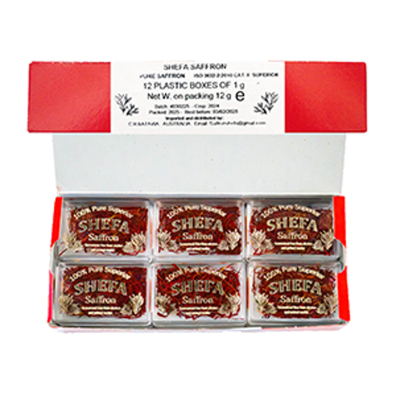 Shefa Saffron Threads Dozen